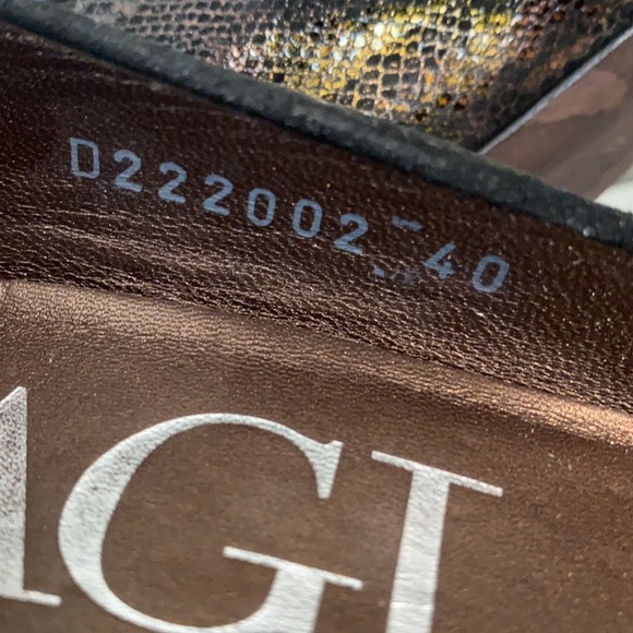 AGL Oliver Soft Leather Snakeskin Pumps - Picture 17 of 17